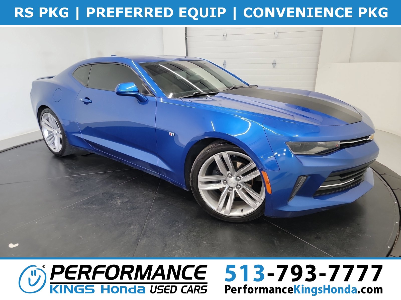 Used 2018 Chevrolet Camaro LT RWD image 1