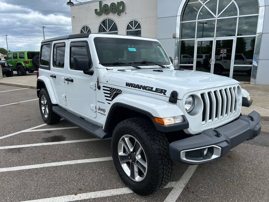Used 2019 Jeep Wrangler Unlimited Sahara AWD/4WD image 2