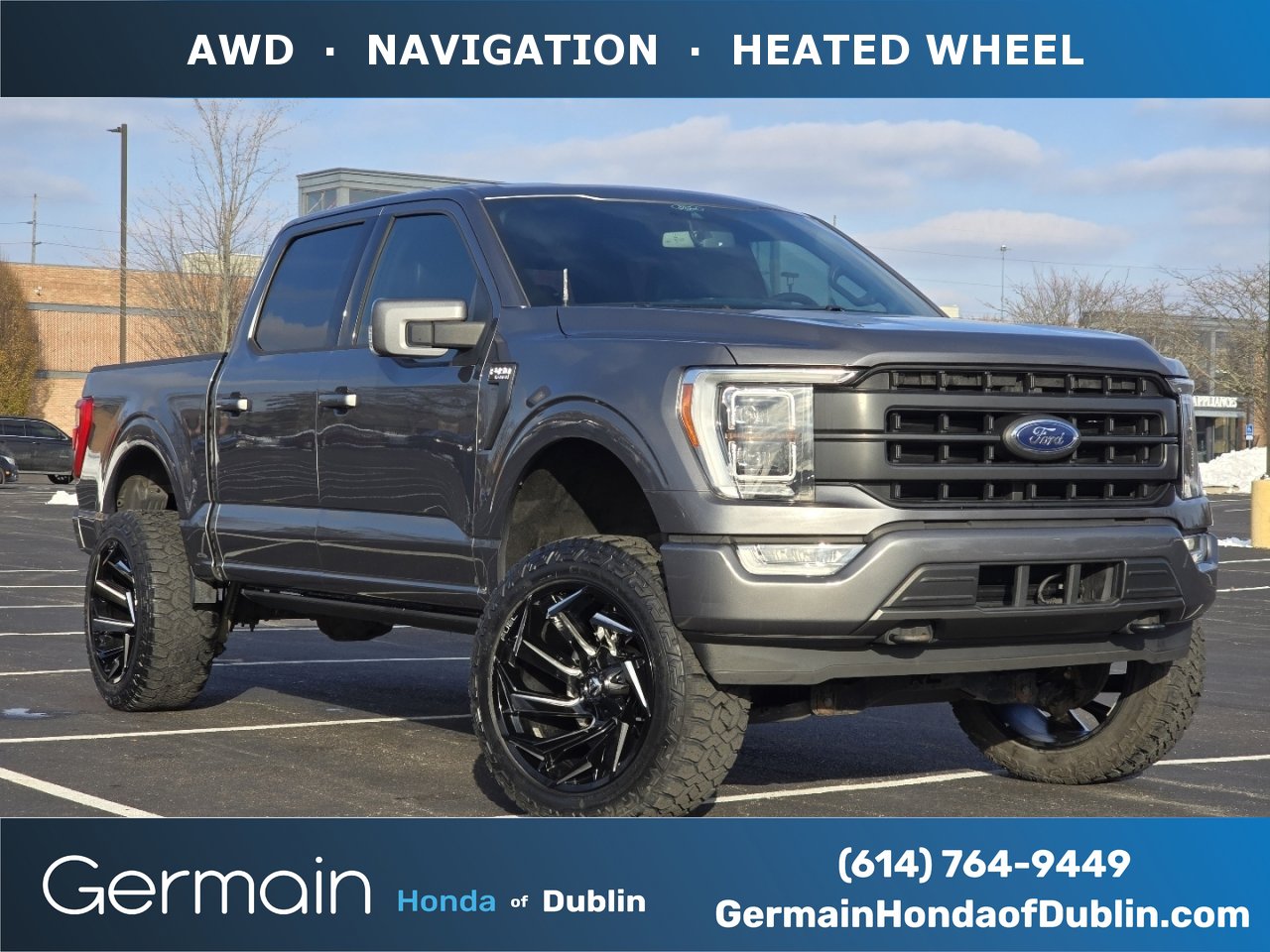 Used 2021 Ford F150 Lariat w/ Equipment Group 502A High image 1