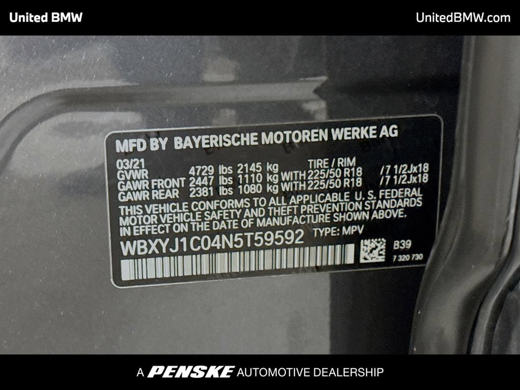 Used 2022 BMW X2 xDrive28i w/ Convenience Package AWD/4WD image 15
