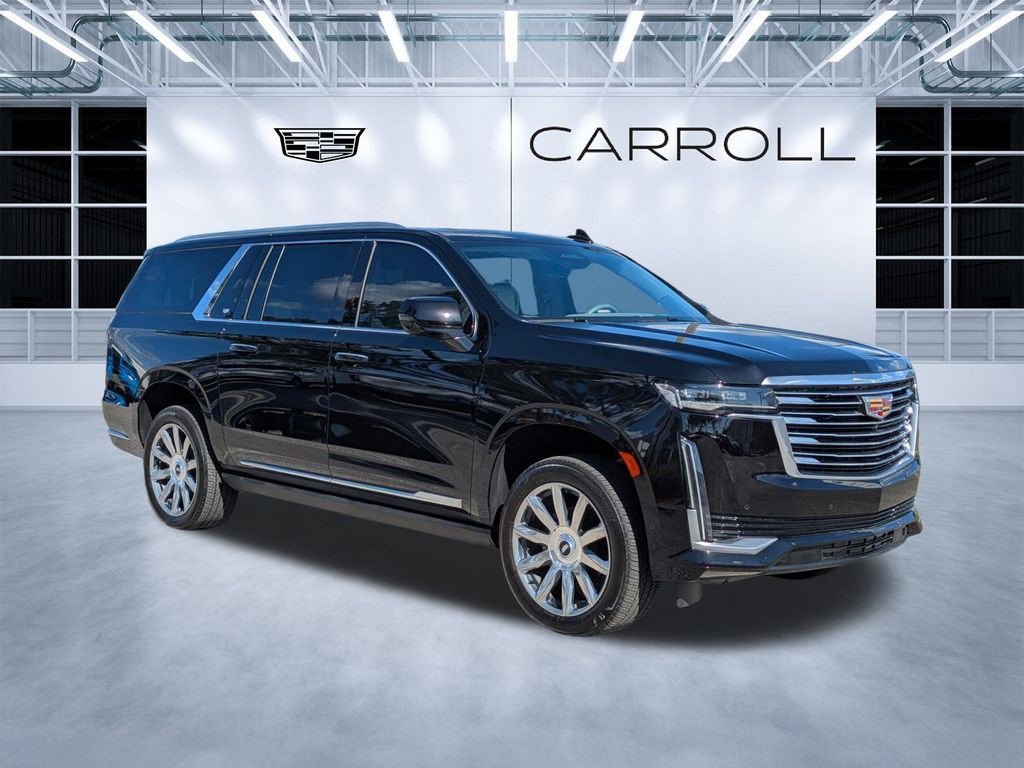 Certified 2024 Cadillac Escalade ESV Premium Luxury Platinum w/ Heavy-Duty Trailer Package image 2