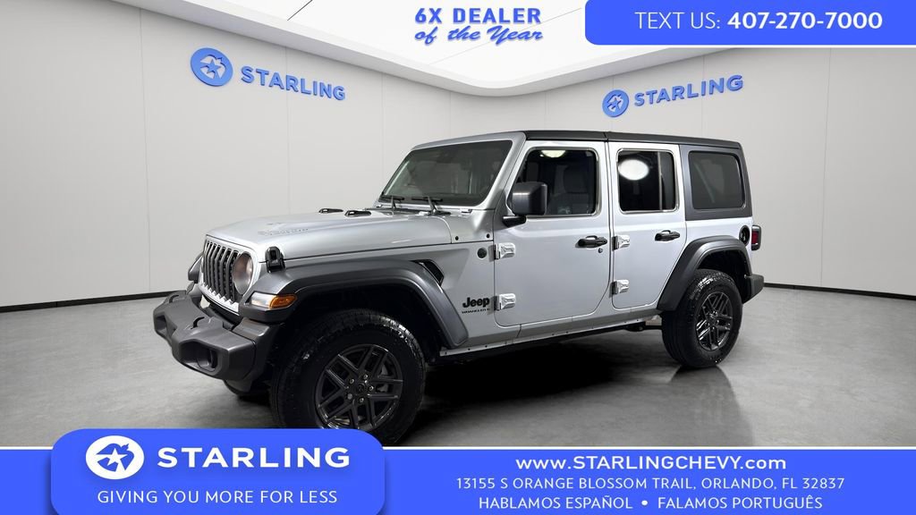 Used 2024 Jeep Wrangler Sport S image 1