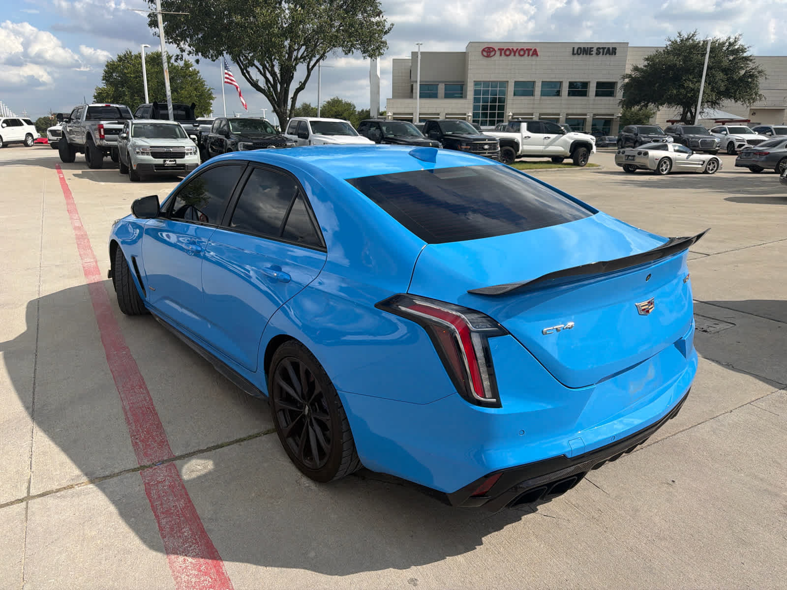Used 2022 Cadillac CT4 V Blackwing w/ Carbon Fiber 1 Package RWD image 4