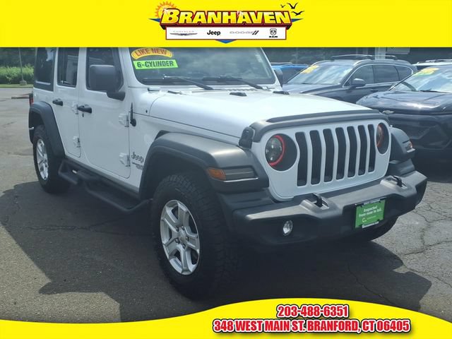 Certified 2018 Jeep Wrangler Unlimited Sport S AWD/4WD video 1