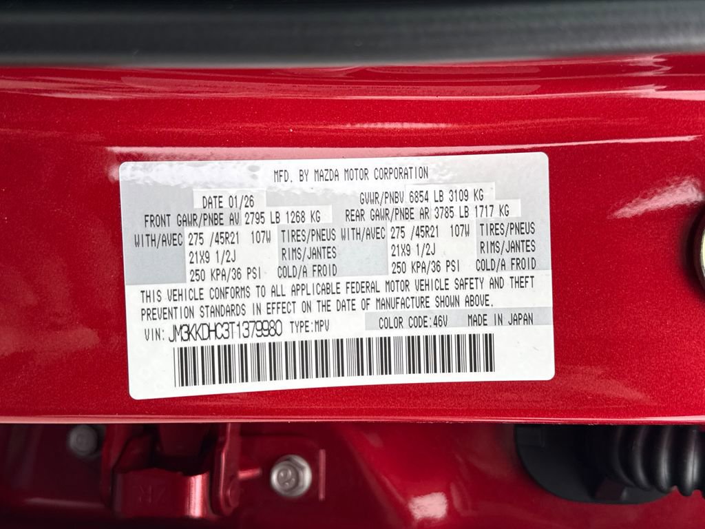 New 2026 MAZDA CX-90 3.3 Turbo S w/ Premium Package image 20