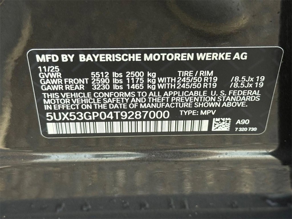 New 2026 BMW X3 xDrive30 w/ Premium Package image 18