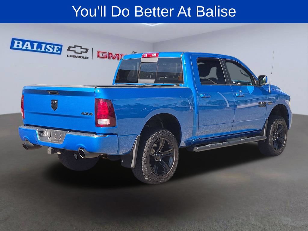 Used 2018 RAM 1500 Sport w/ Hydro Blue Sport Package AWD/4WD image 3