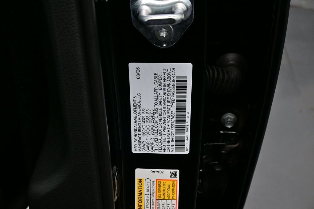 New 2026 Honda Accord LX image 22