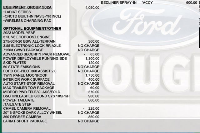 Used 2023 Ford F150 Lariat w/ Equipment Group 502A High AWD/4WD image 26