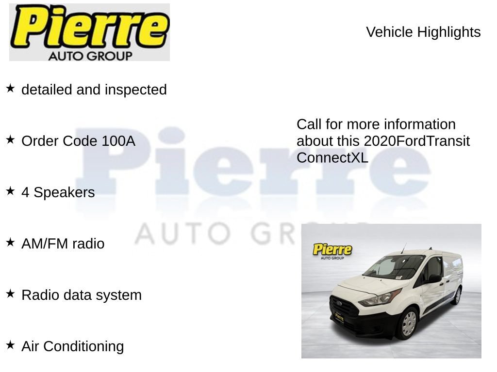Used 2020 Ford Transit Connect XL FWD image 7
