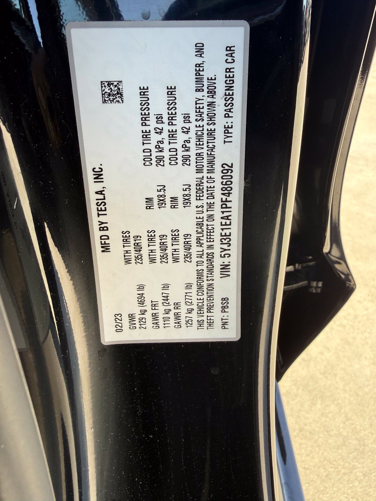 Used 2023 Tesla Model 3 Standard Range RWD image 10