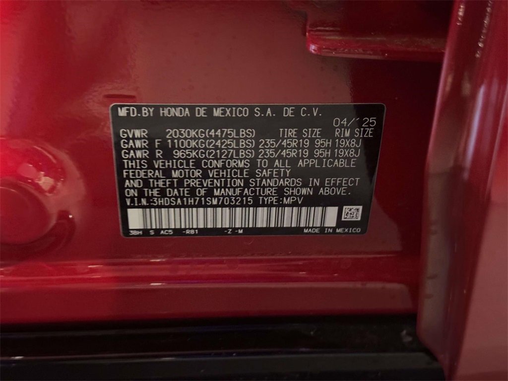 New 2025 Acura ADX A-Spec image 16