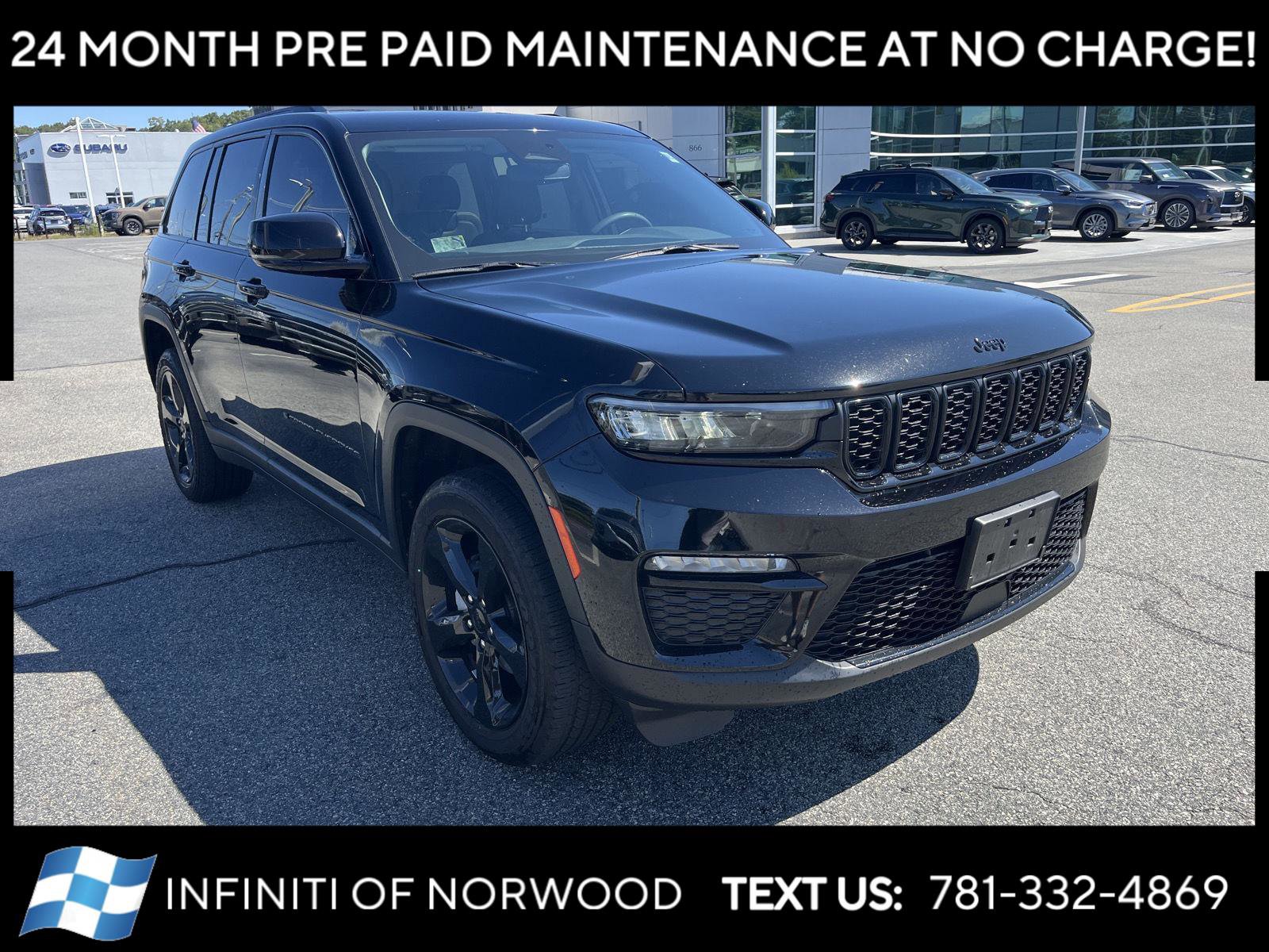 Used 2023 Jeep Grand Cherokee Limited w/ Black Appearance Package