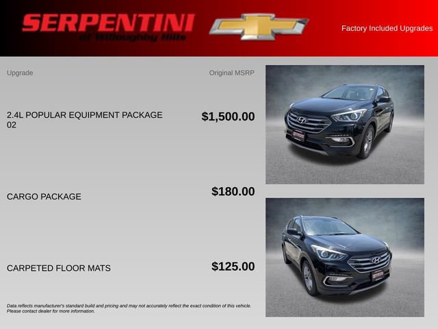 Used 2017 Hyundai Santa Fe Sport AWD/4WD image 4