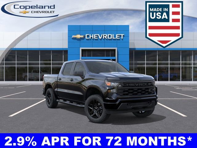 New 2026 Chevrolet Silverado 1500 Custom w/ Turbomax Blackout Package