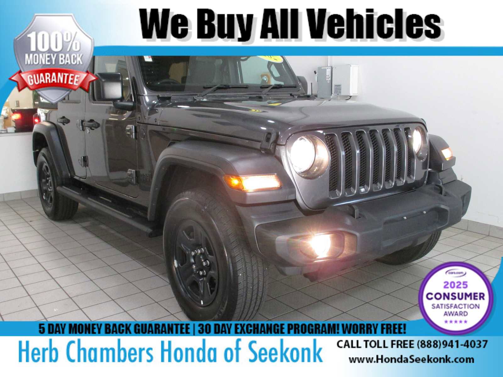 Used 2023 Jeep Wrangler Unlimited Sport