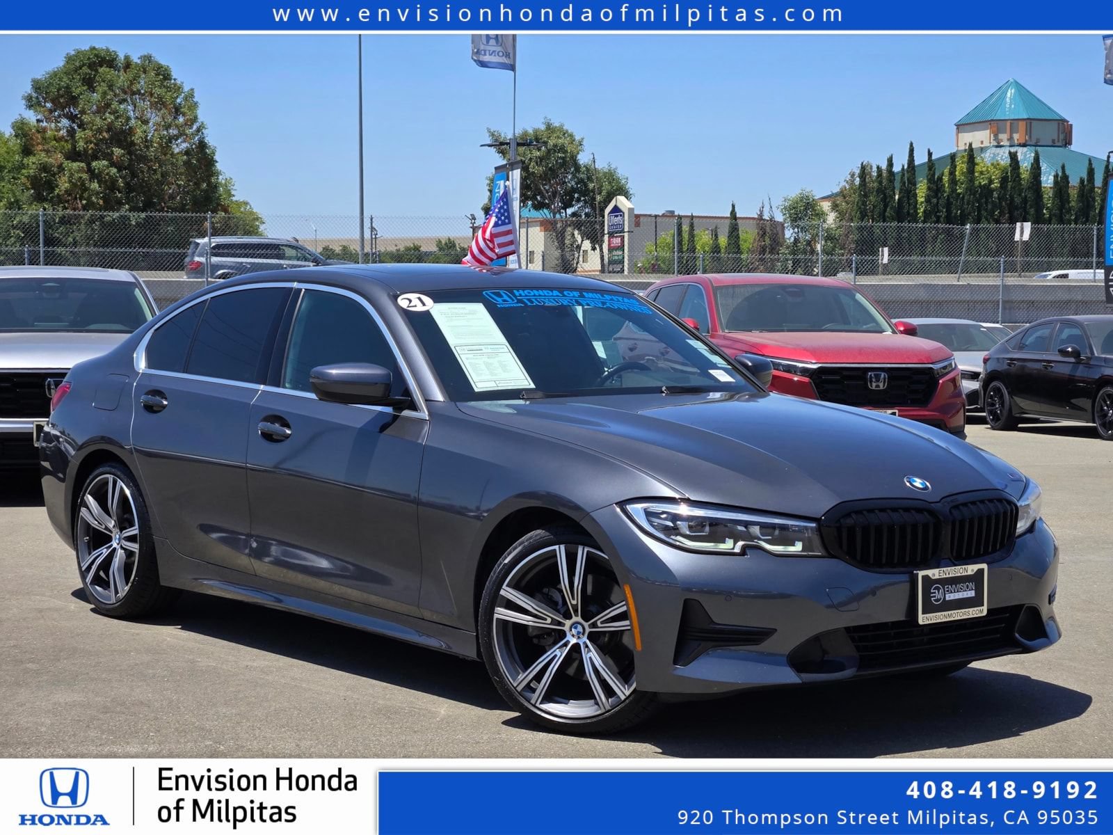 Used 2021 BMW 330i Sedan w/ Premium Package RWD image 1