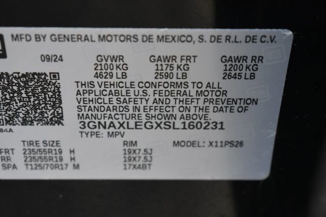 Certified 2025 Chevrolet Equinox RS w/ Safety and Technology Package FWD image 38
