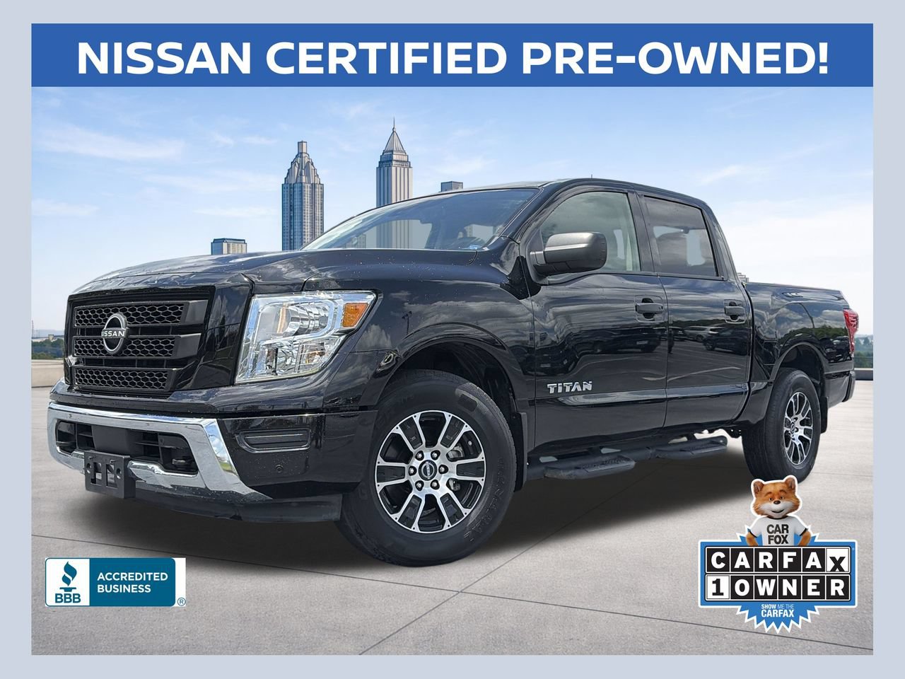 Certified 2024 Nissan Titan SV w/ SV Convenience Package AWD/4WD image 1