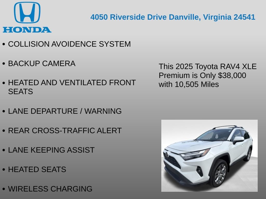Used 2025 Toyota RAV4 XLE Premium w/ Weather Package AWD/4WD image 12
