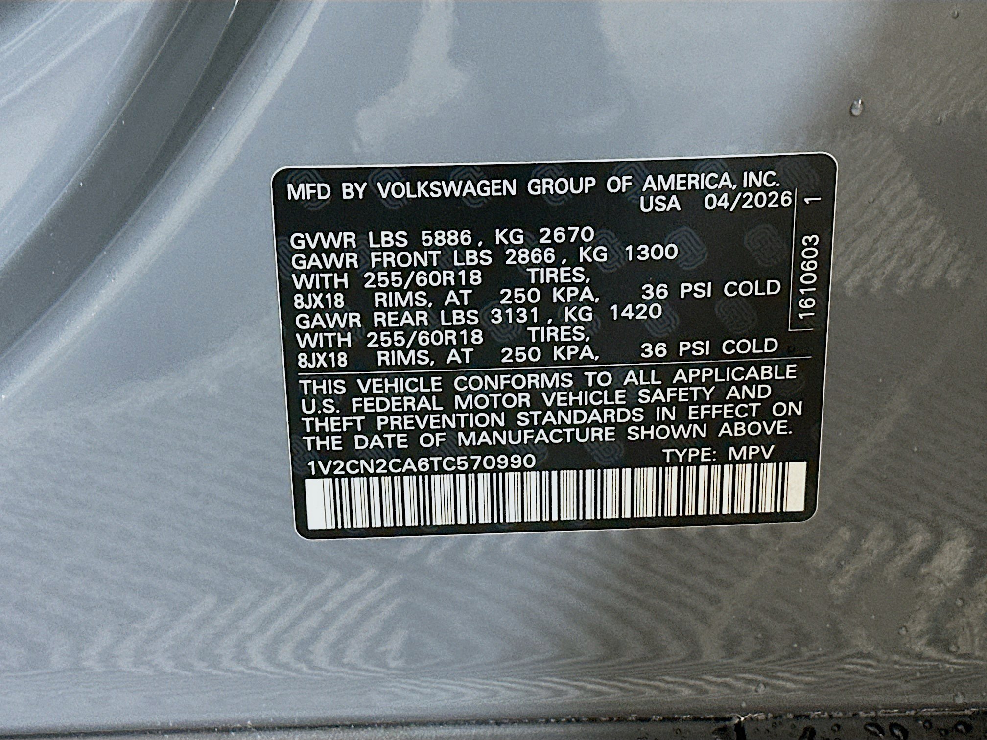 New 2026 Volkswagen Atlas Peak Edition AWD/4WD image 32