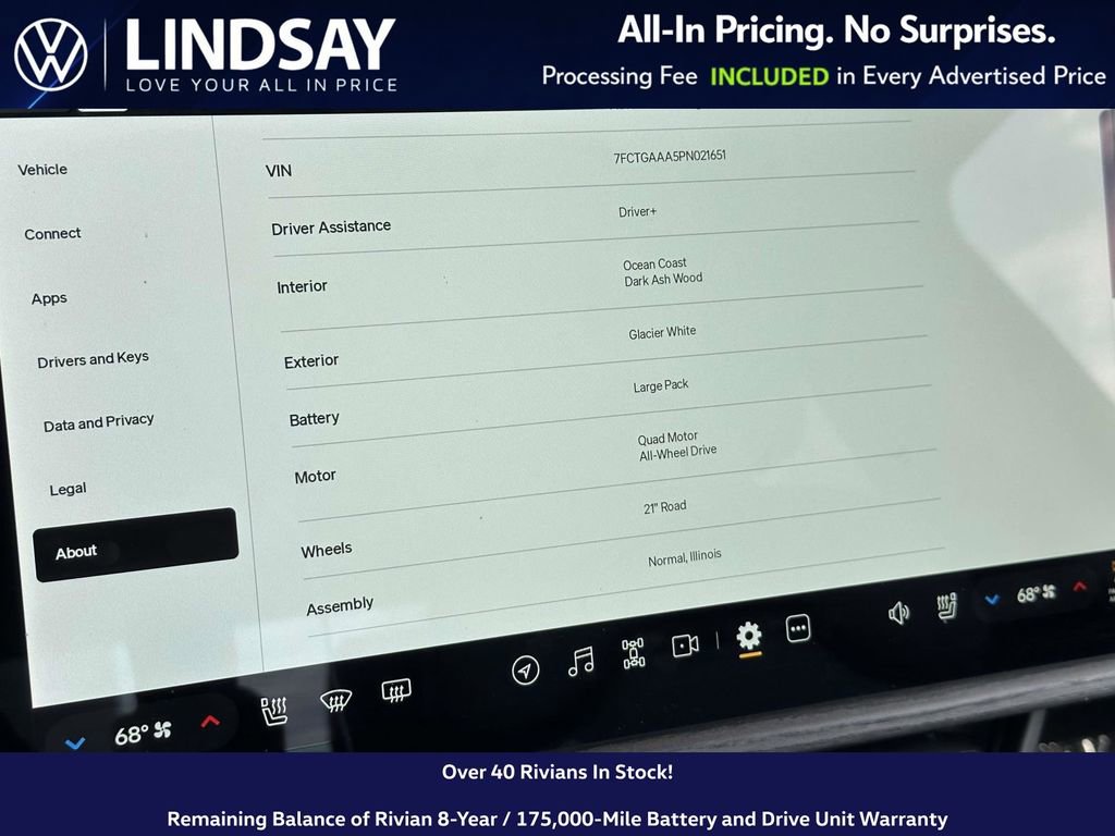 Used 2023 Rivian R1T Adventure image 23