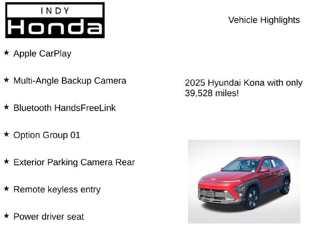 Used 2025 Hyundai Kona SEL AWD/4WD image 7