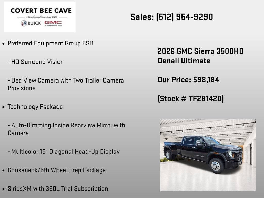 New 2026 GMC Sierra 3500 Denali Ultimate AWD/4WD image 37