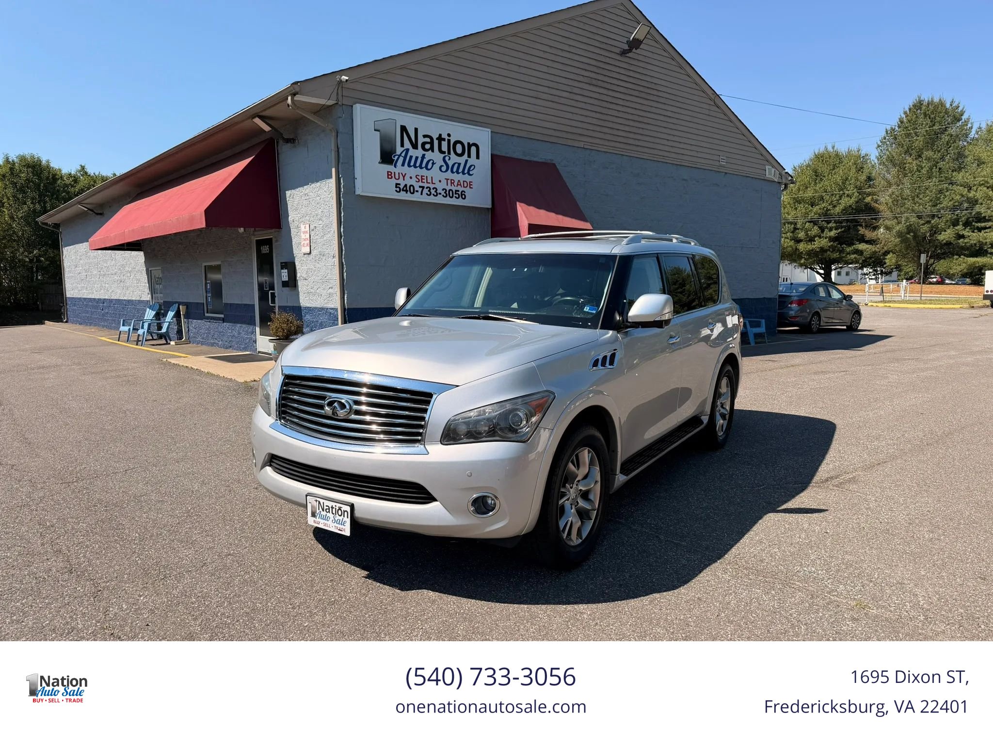 Used 2012 INFINITI QX56 4WD w/ Theater Pkg image 1
