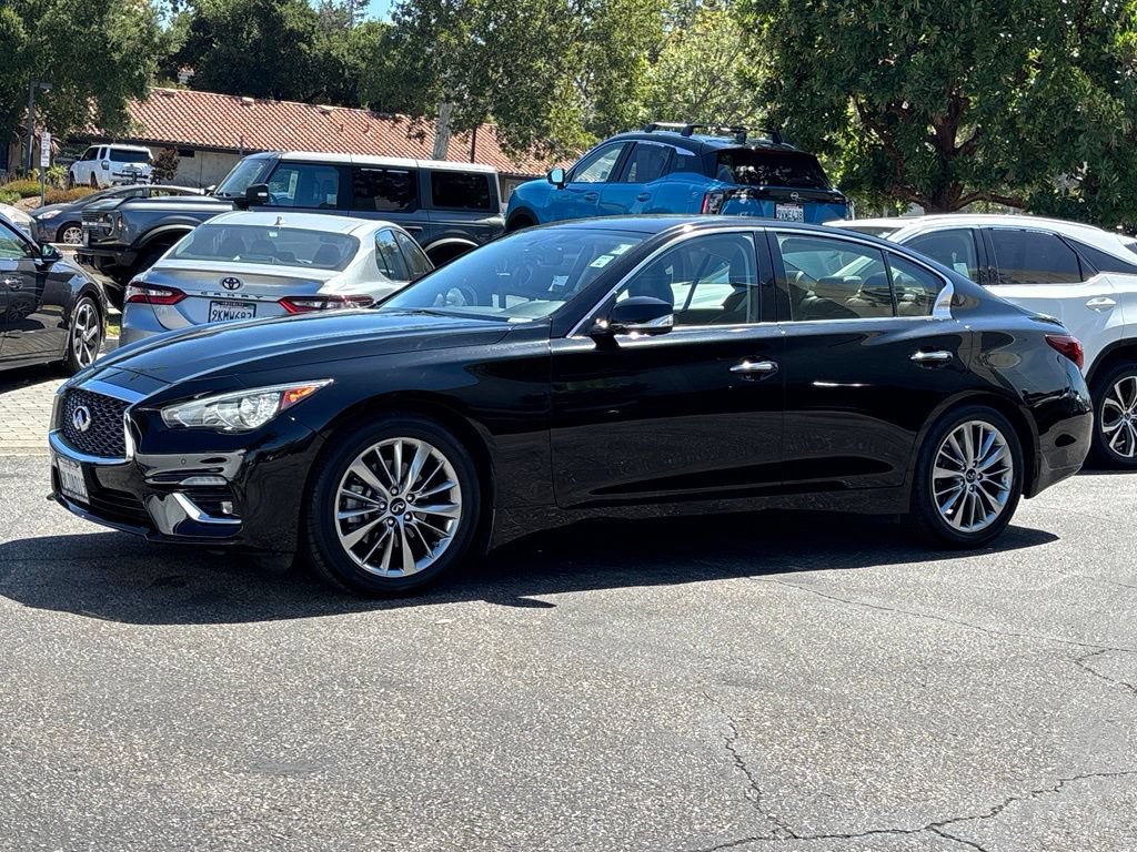 Certified 2024 INFINITI Q50 Luxe w/ Cargo Package RWD image 8