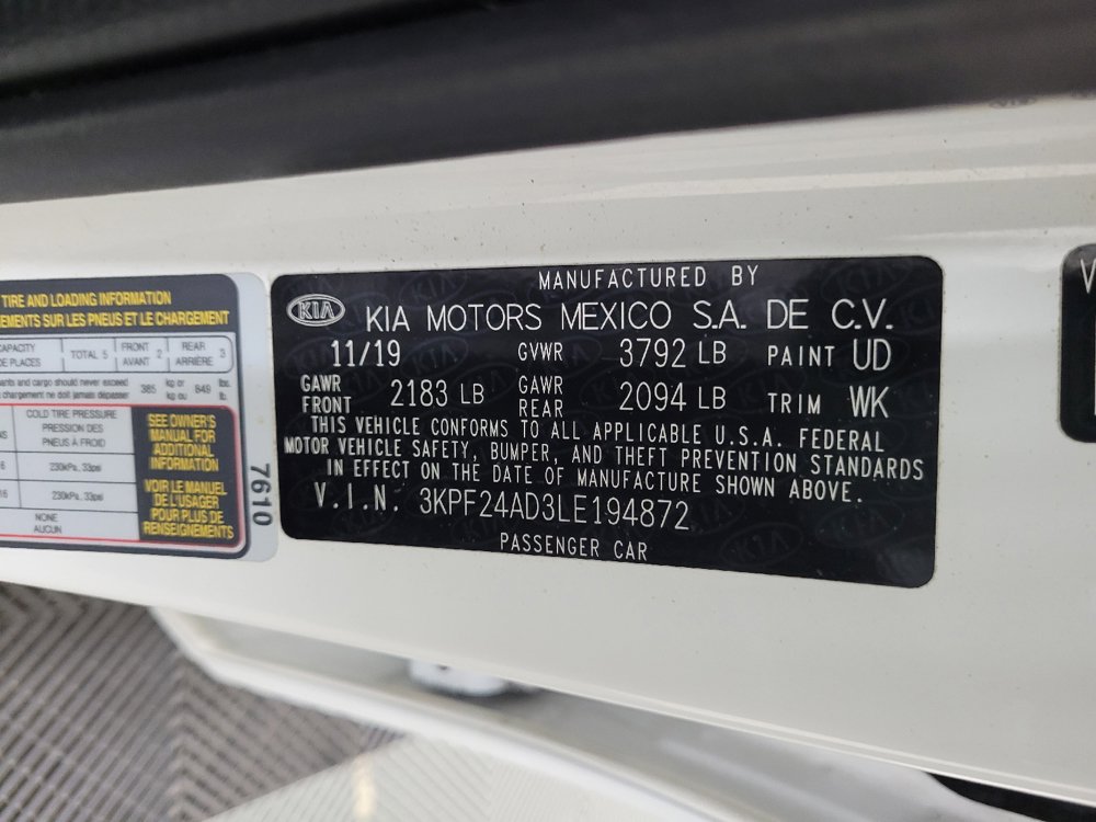 Used 2020 Kia Forte LXS FWD image 33