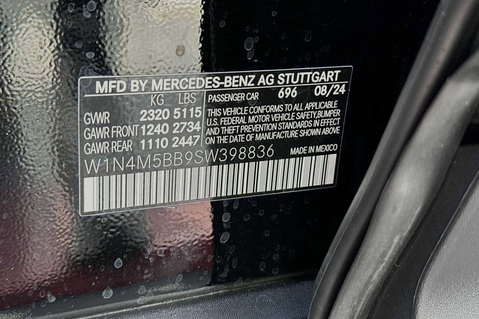 New 2025 Mercedes-Benz GLB 35 AMG 4MATIC image 38