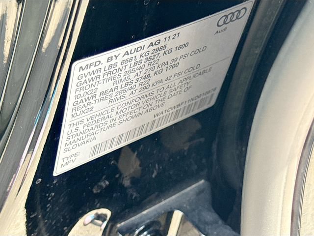 Used 2022 Audi SQ8 Prestige AWD/4WD image 43