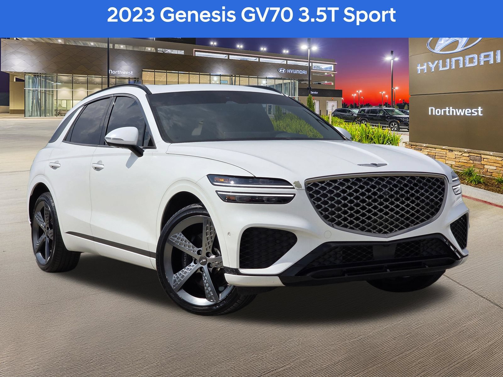 Used 2023 Genesis GV70 3.5T Sport w/ Sport Prestige Package