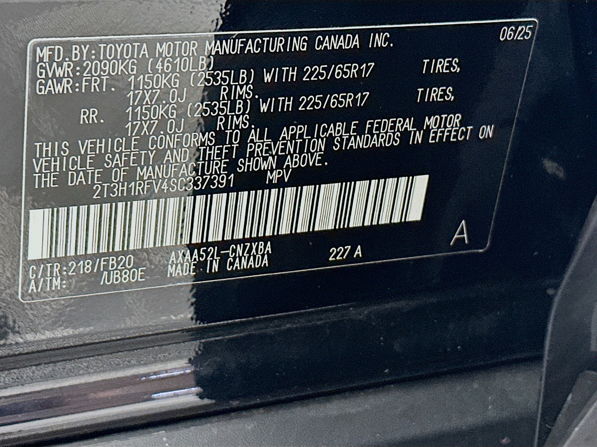 Used 2025 Toyota RAV4 LE image 12