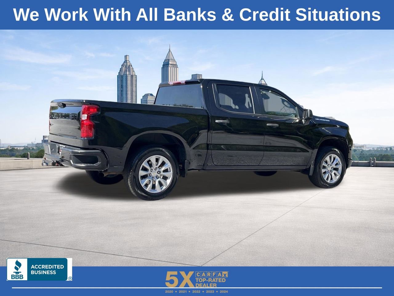 Used 2022 Chevrolet Silverado 1500 Custom image 23