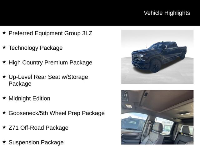 Used 2024 Chevrolet Silverado 2500 High Country w/ High Country Premium Package AWD/4WD image 8