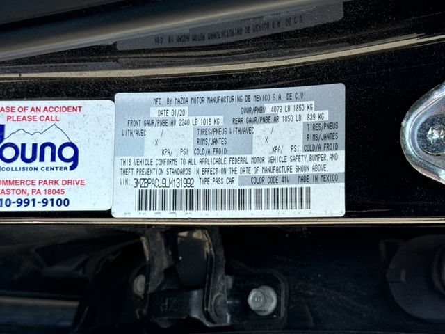 Used 2020 MAZDA MAZDA3 Sedan w/ Select Package FWD image 23