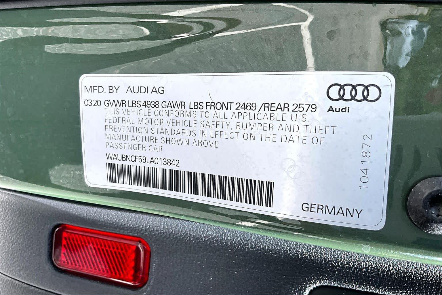 Used 2020 Audi A5 2.0T Prestige w/ Black Optic Package AWD/4WD image 33