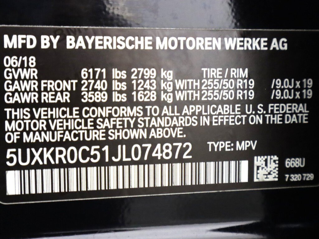 Used 2018 BMW X5 xDrive35i w/ M Sport Package AWD/4WD image 47