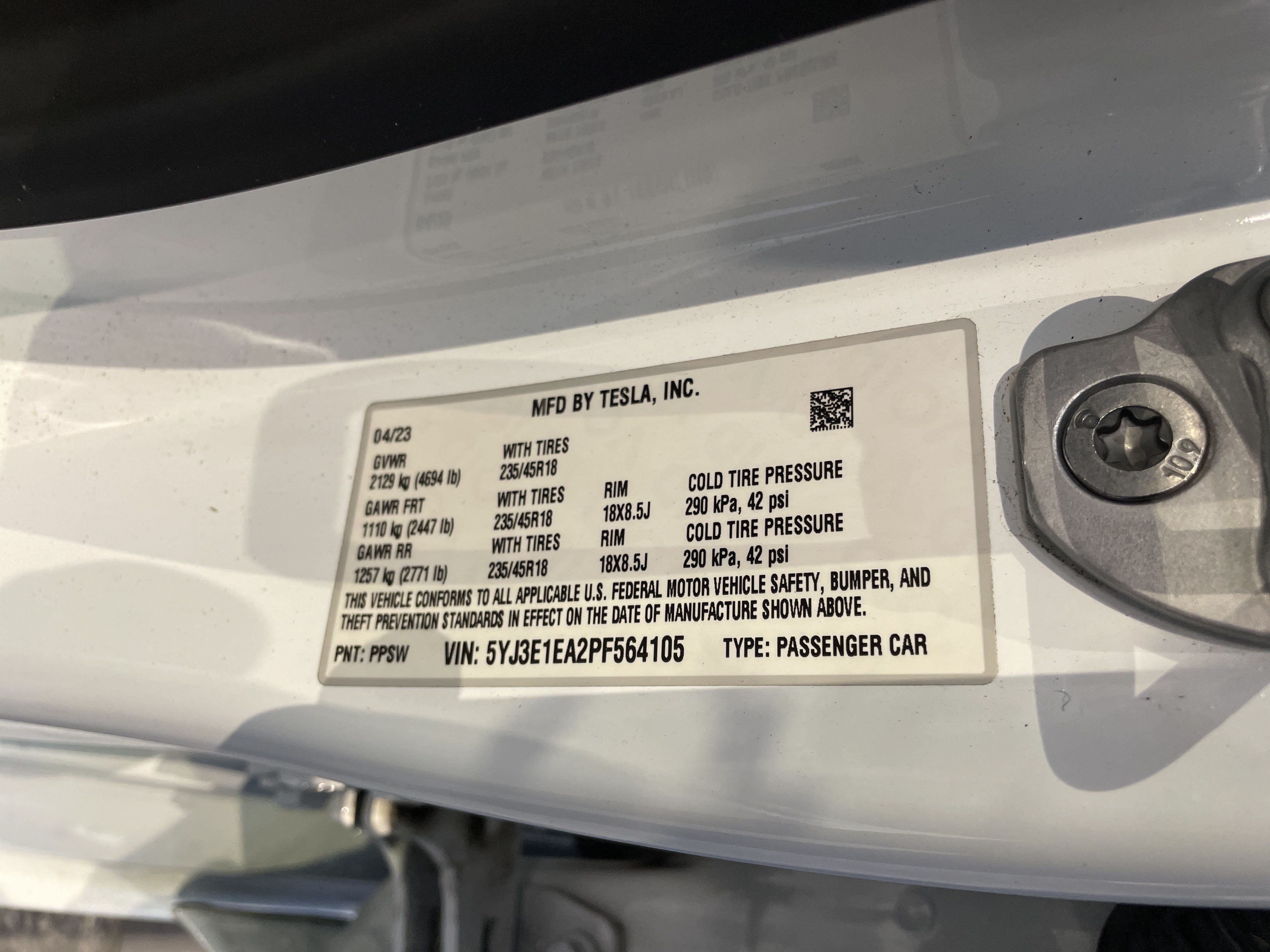 Used 2023 Tesla Model 3 Standard Range RWD image 35