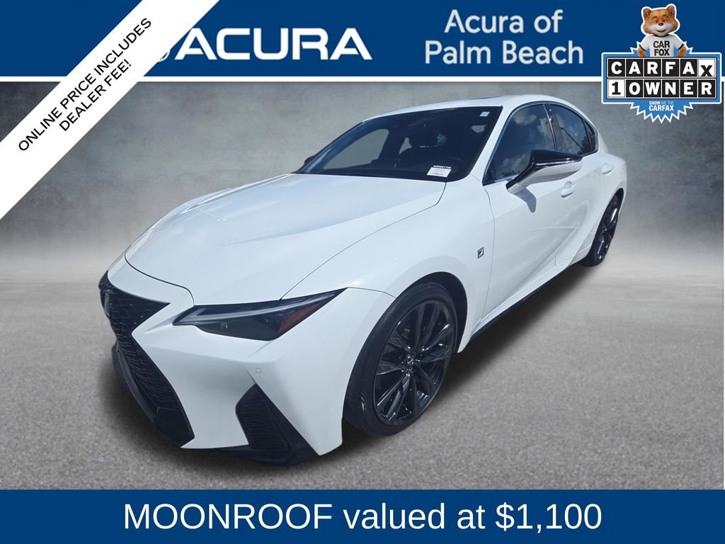 Used 2024 Lexus IS 350 F Sport w/ Memory Package