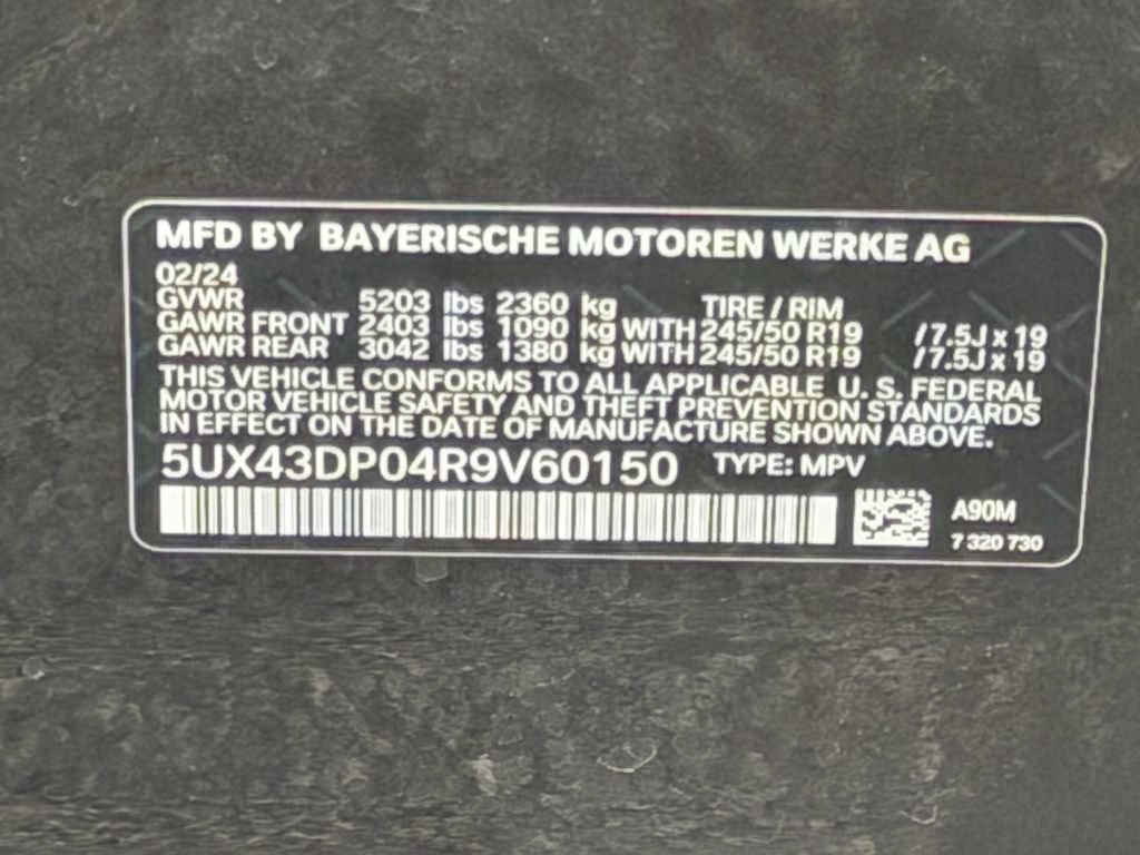 Used 2024 BMW X3 sDrive30i w/ Convenience Package RWD image 23