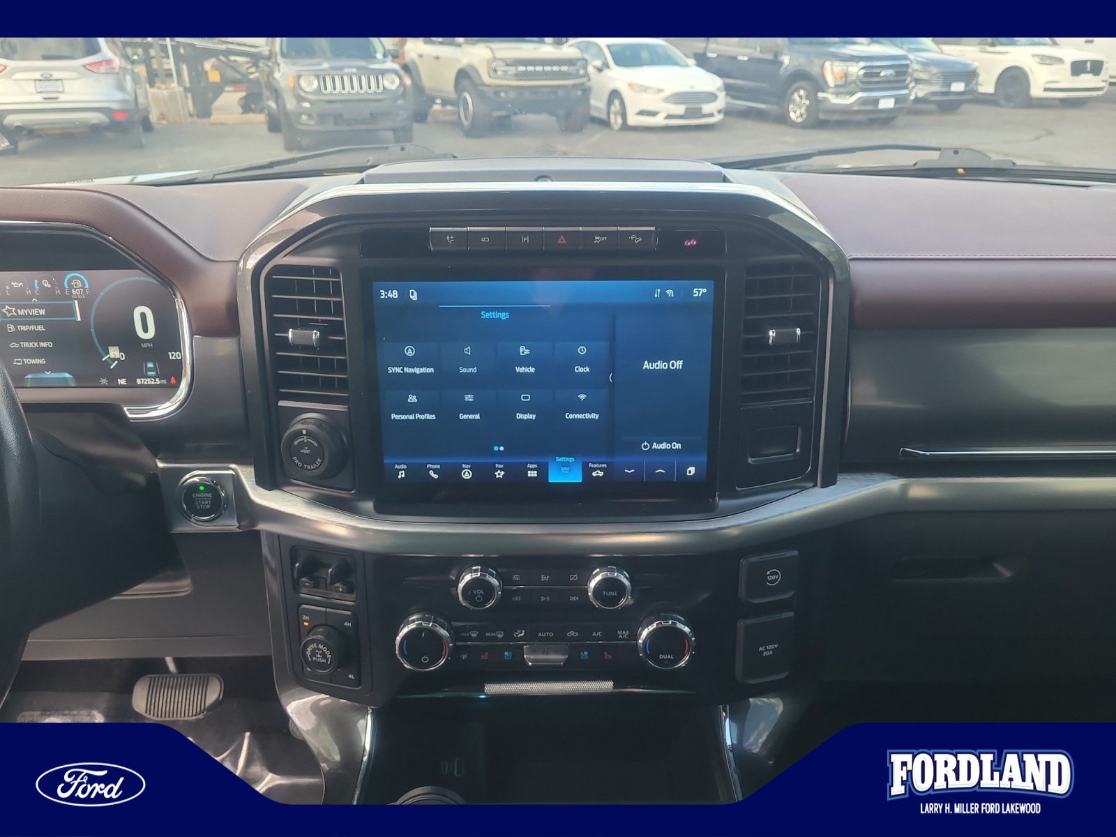 Used 2021 Ford F150 Lariat w/ Equipment Group 502A High AWD/4WD image 12