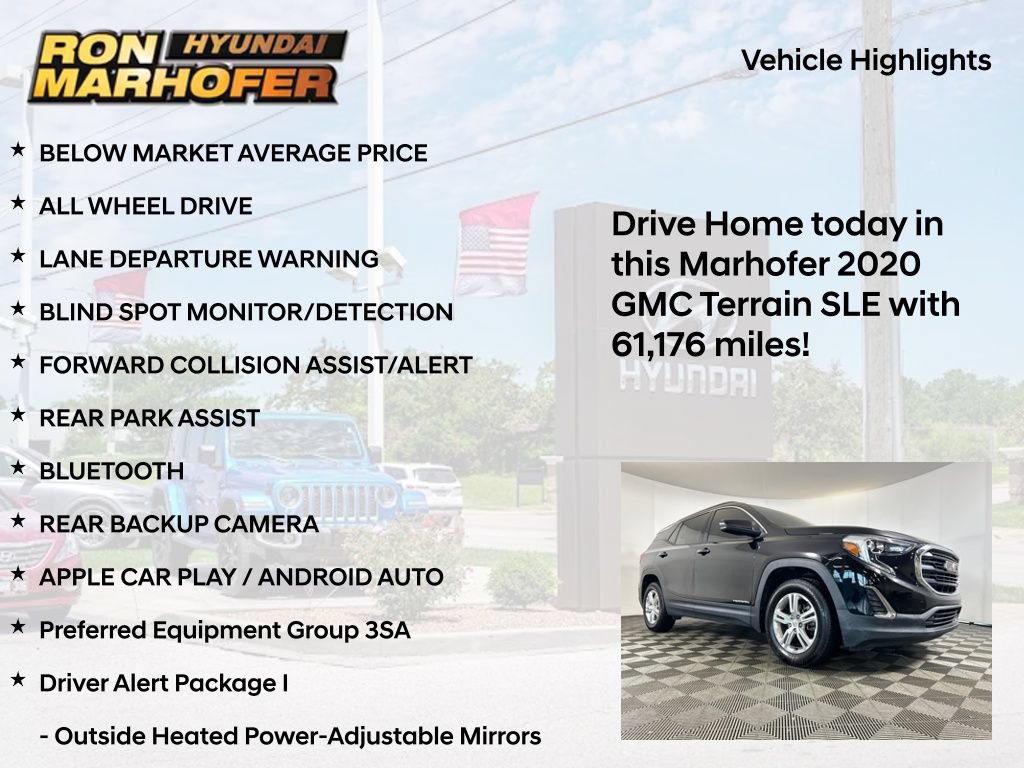 Used 2020 GMC Terrain SLE w/ Driver Convenience Package AWD/4WD image 15