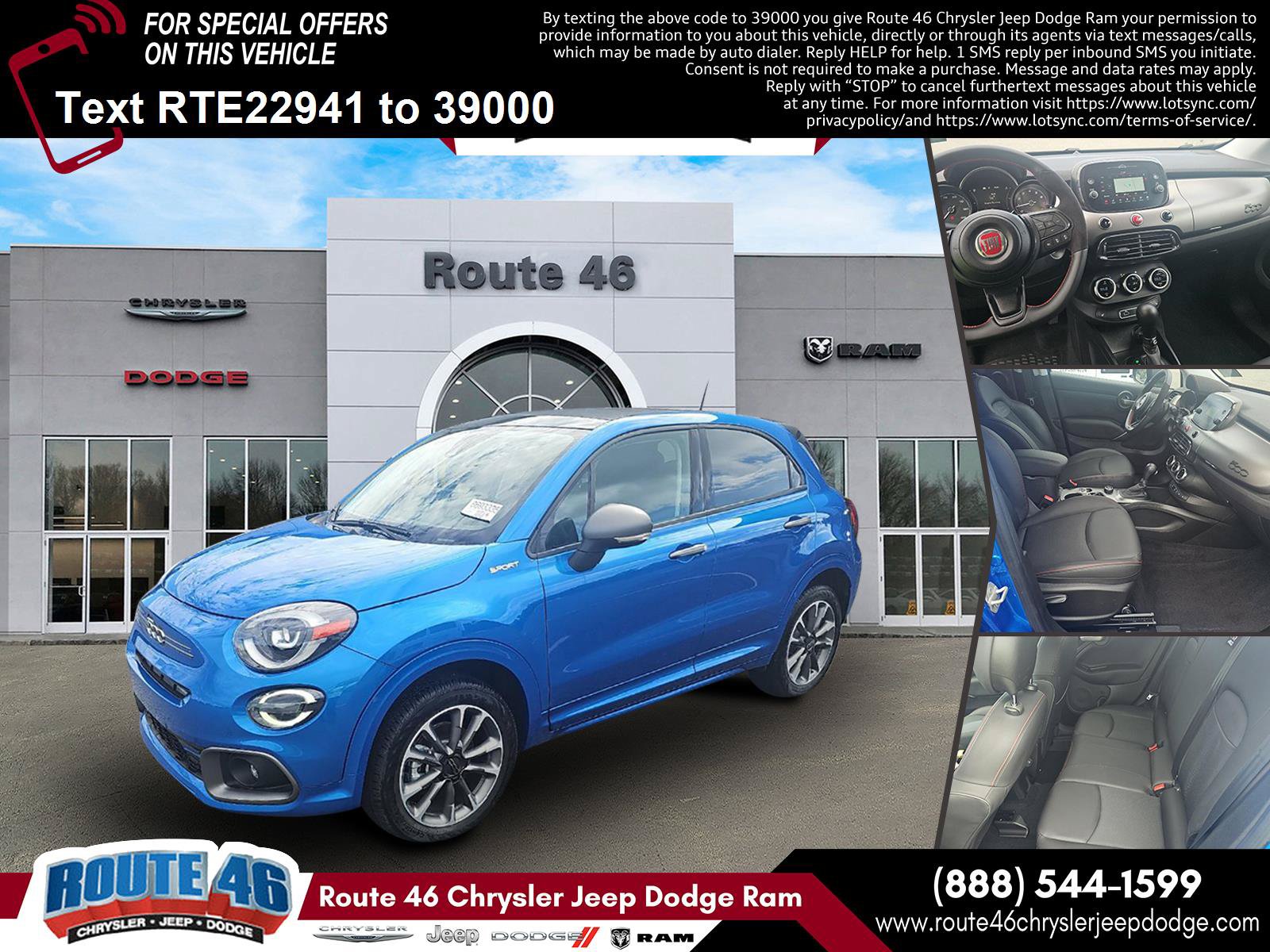 Used 2023 FIAT 500X Sport w/ Technology Group