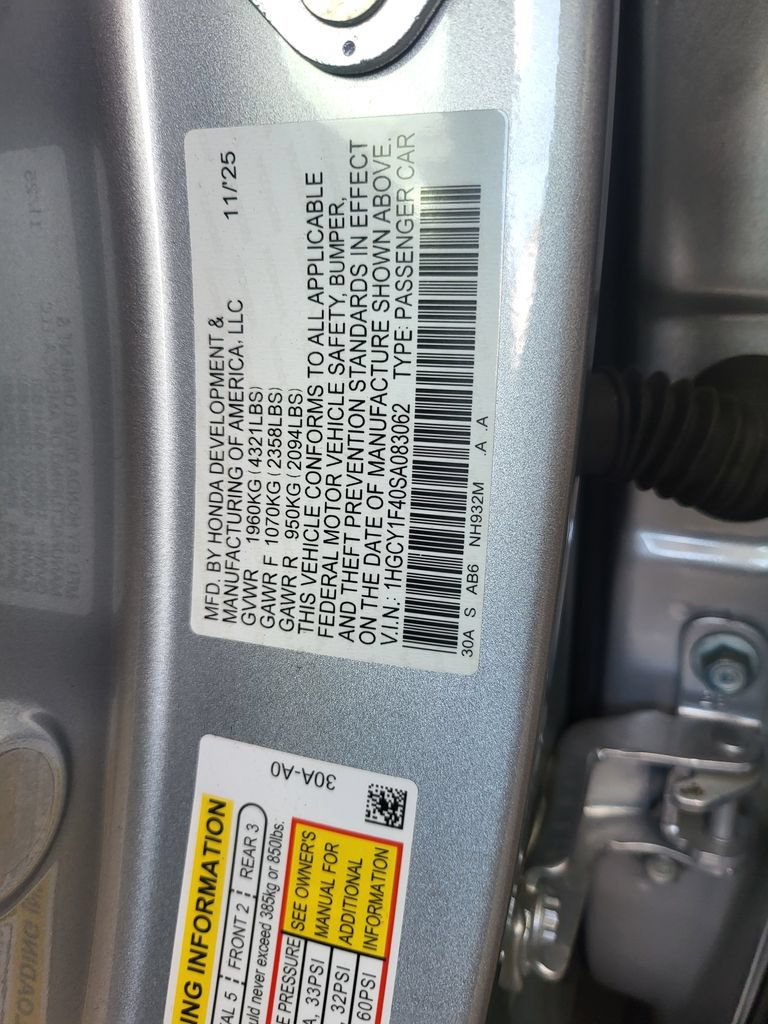 Used 2025 Honda Accord SE image 7