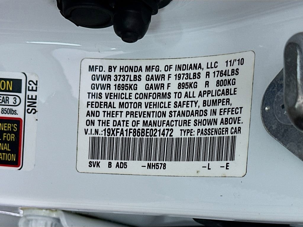 Used 2011 Honda Civic EX image 30