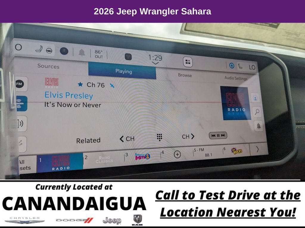 New 2026 Jeep Wrangler Unlimited Sahara AWD/4WD image 26