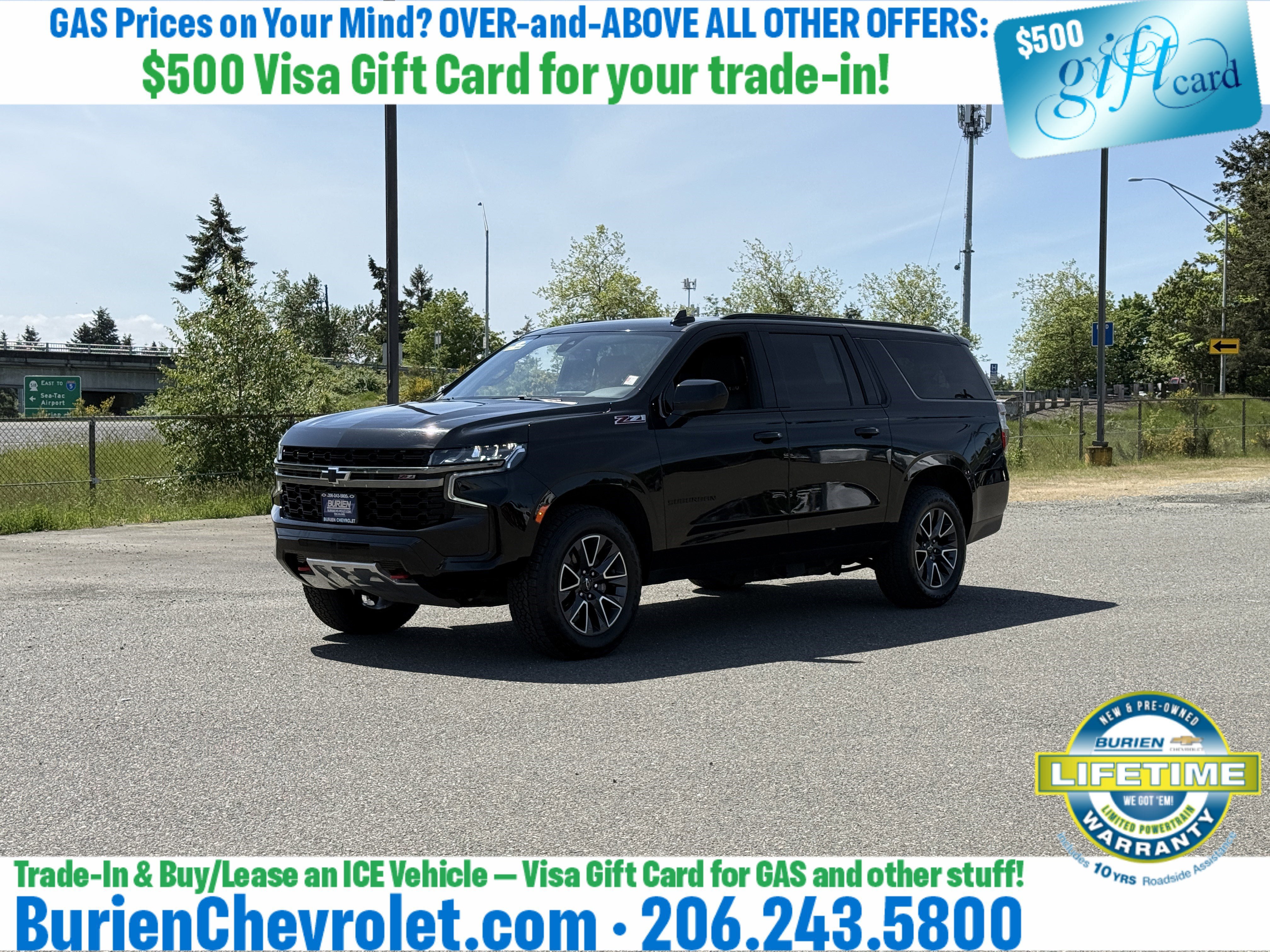 Used 2022 Chevrolet Suburban Z71 AWD/4WD image 43